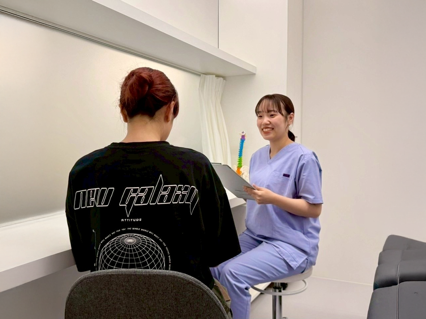 刺激の少ない施術方法