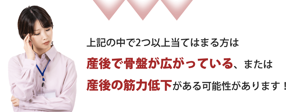 産後骨盤
